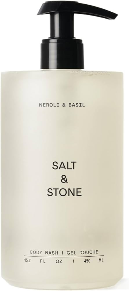 Salt & Stone Body Wash for Women & Men | Neroli & Basil | Hydrating Gel Cleanser | Clean & Soften... | Amazon (US)
