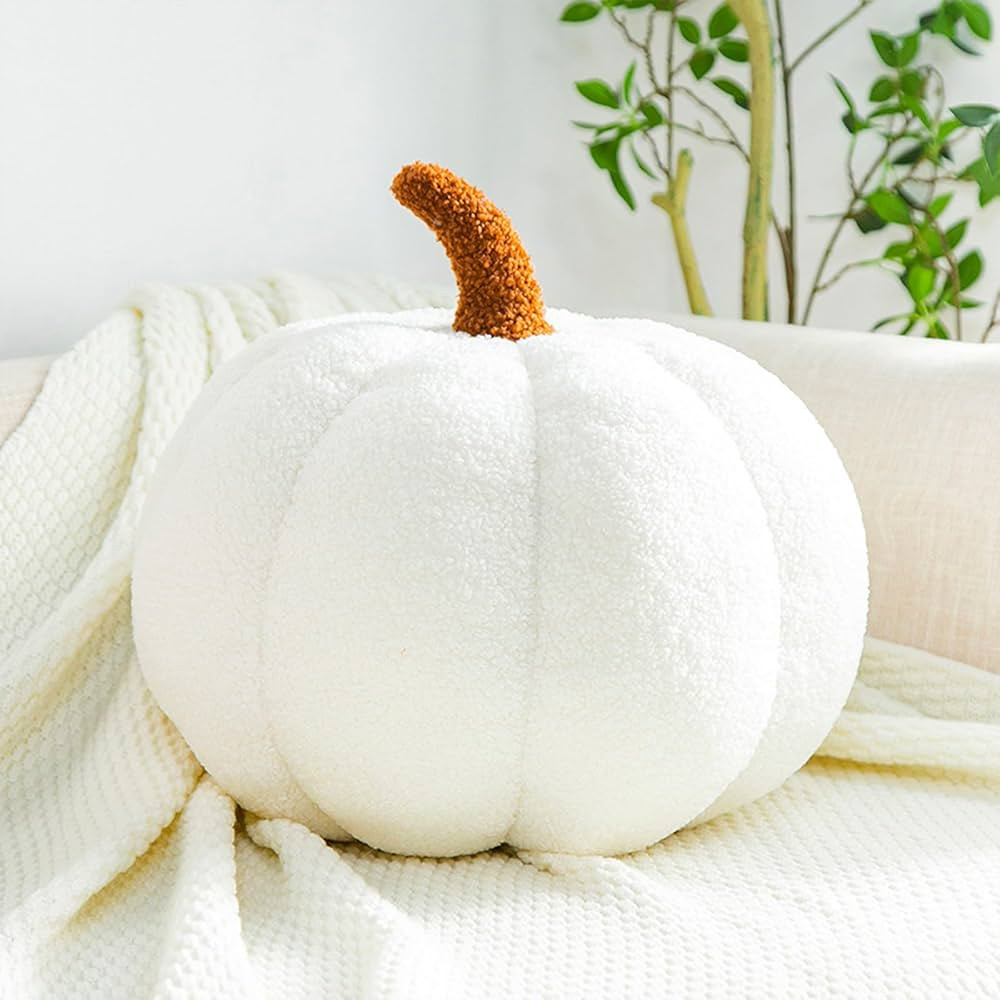 Pumpkin Pillows - Pumpkin Throw Pillow - Simulated Pumpkin Pillow - Halloween Pumpkin Decorative ... | Amazon (US)