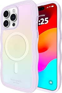 Amazon.com: Kate Spade New York Apple iPhone 15 Pro Max Case, Compatible with MagSafe Phone Cover... | Amazon (US)