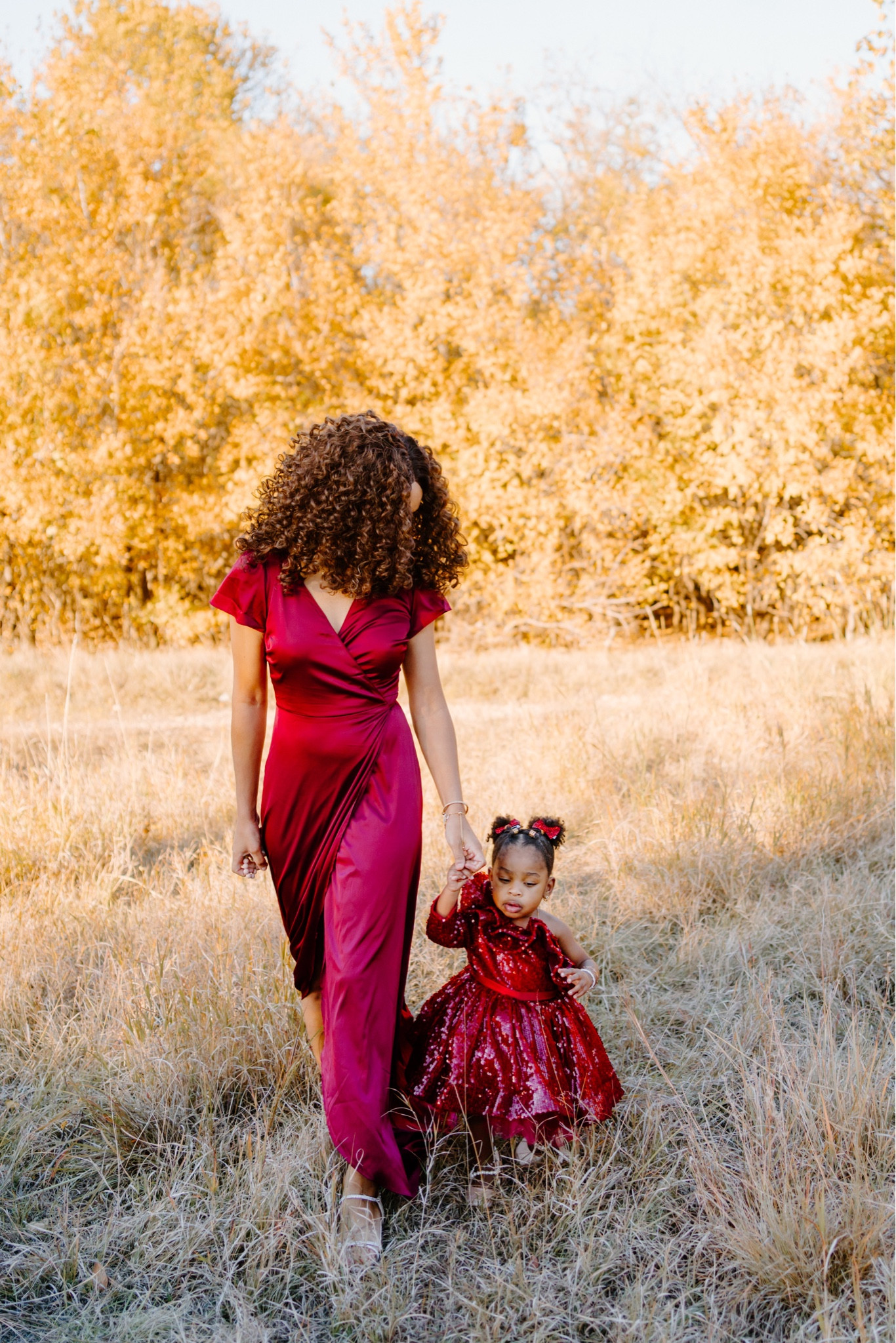 Baby Girl Christmas Dress Mother And Daughter Matching Dresses 683