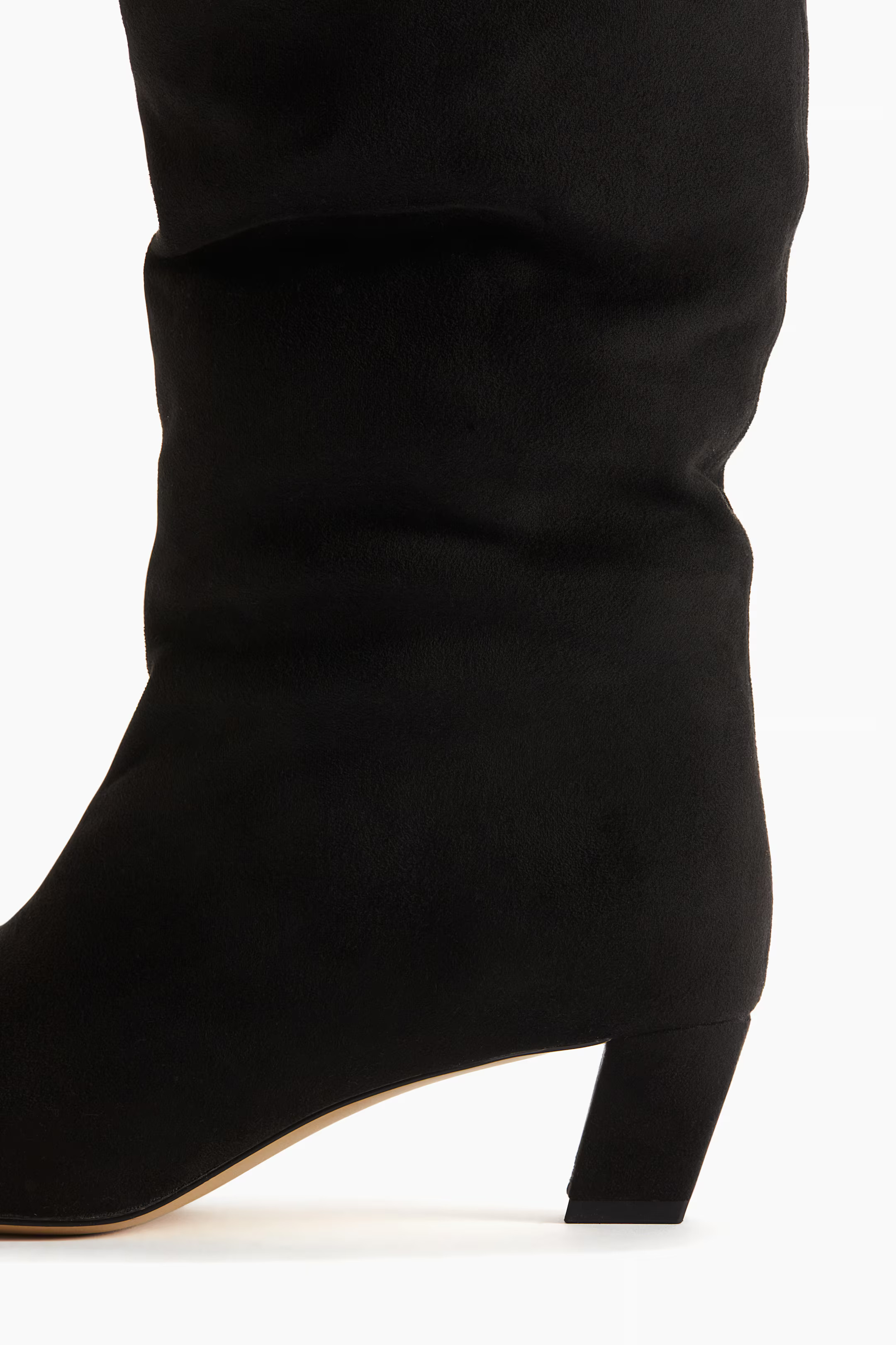 Kniehohe Stiefel - Schwarz - Ladies | H&M DE | H&M (DE, AT, CH, NL, FI)