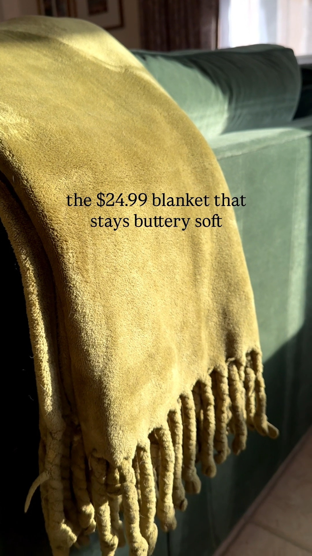 can you believe this blanket is almost 7 years old?! i’ve continuously purchased these blankets throughout the years as gifts because they are that good! they wash well and have maintained their velvet soft feel. this blanket lives on our living room couch because i know i can wash it over and over again!

this color is an older olive color, but there is another pretty green this year! 

sofa color is “essex”

#LTKSeasonal #LTKSaleAlert #LTKHome