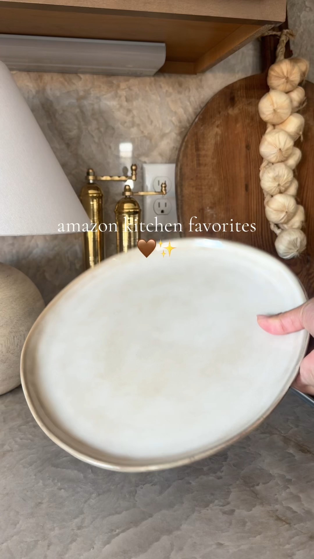 Current Amazon kitchen obsession 🍽️
How stunning is this dinnerware set?! I’m in love with the unique shape of each dish — the little irregularities make every piece feel special and give it that beautiful, organic vibe.

#homefinds #kitchen #kitchenfinds #amazonmusthaves #amazonfinds #amazonfavorites #amazonhome