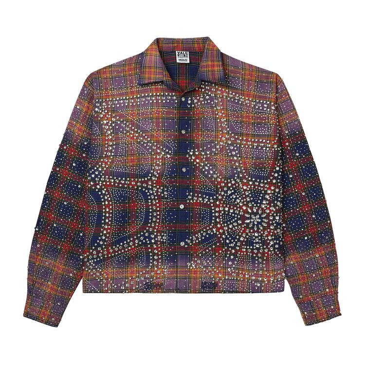 Vale Forever Purple Fever Flannel 'Blue/Orange' | GOAT
