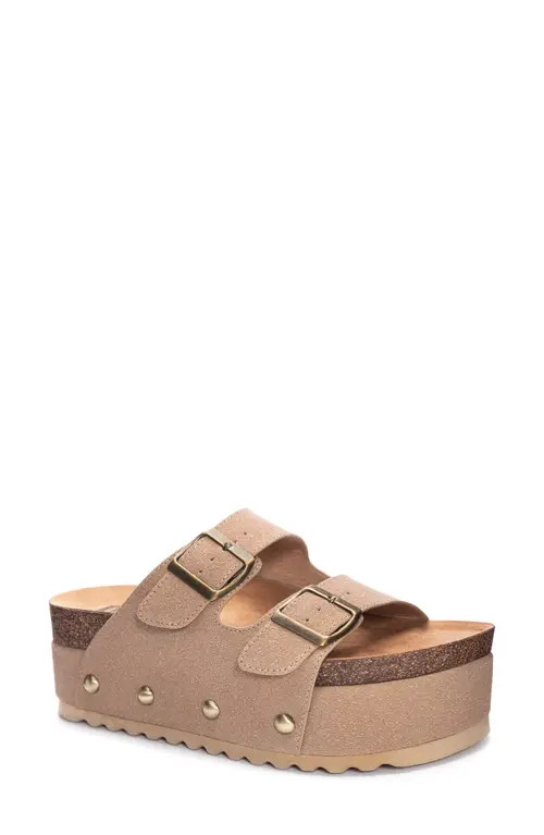 Dirty Laundry Platform Sandal in Tan at Nordstrom, Size 8.5 | Nordstrom