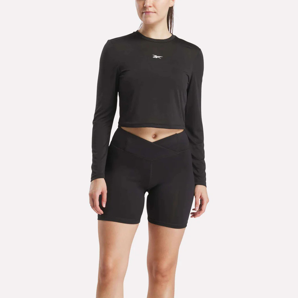 Women's Core Slim Fit Crop Long Sleeve Tee | Reebok