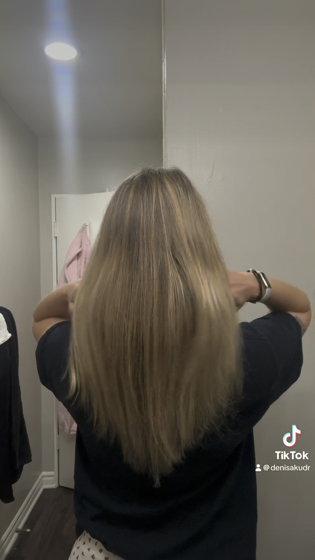 on my hair journey, this is about 8 month difference 