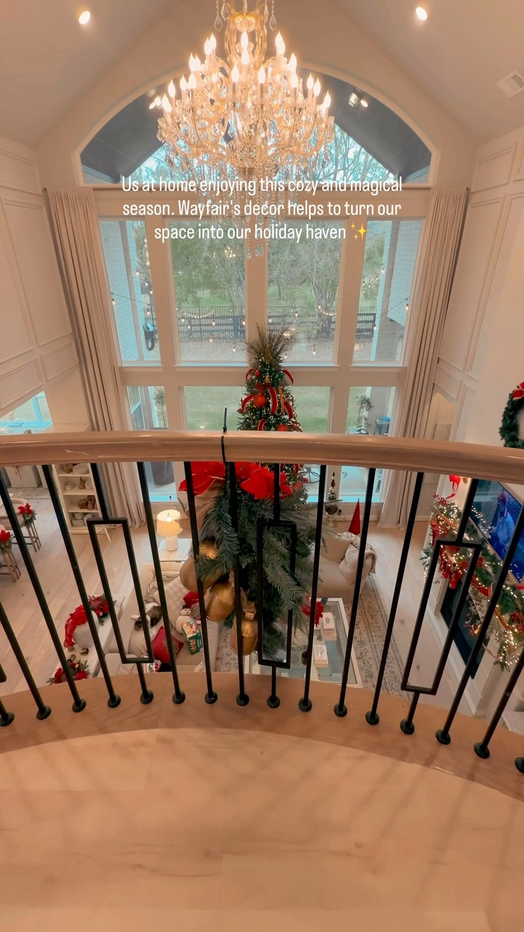 Us at home enjoying this cozy and magical season. Wayfair's decor helps to turn our
space into our holiday haven✨🎄


@wayfair finds today! #Ad, #Wayfair, #WayfairPartner, #WinTheSeason @wayfair 