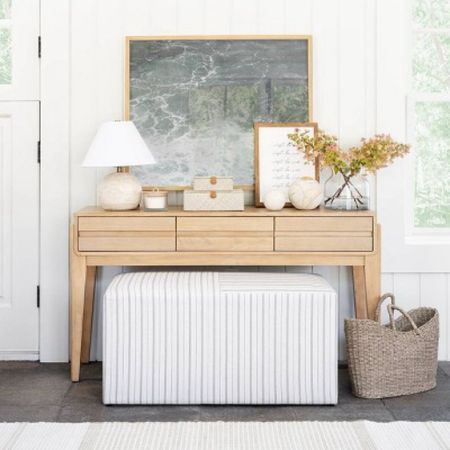 For a renewed and recharged entryway, check out this Threshold designed w/ Studio McGee Entryway Refresh Collection.

These furniture, homes decor, home design, interior design, interior decor, homielovin, console table, artwork, wall art, lamp, decoration #Target 

Follow my shop @homielovin on the @shop.LTK app to shop this post and get my exclusive app-only content!

#LTKSeasonal #LTKSaleAlert #LTKHome