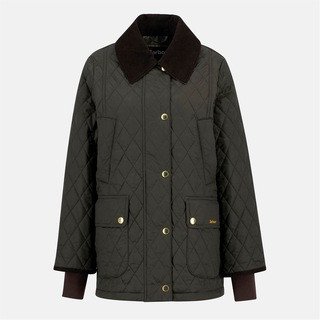 Women's Modern Beadnell Long Sleeve Thigh Length Quilted Jacket | Flannels UK