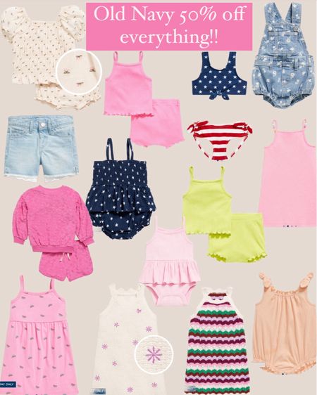 Old navy 50% off everything!! Toddler outfits on sale. Baby girl outfits on sale 



#LTKBaby #LTKSaleAlert #LTKKids