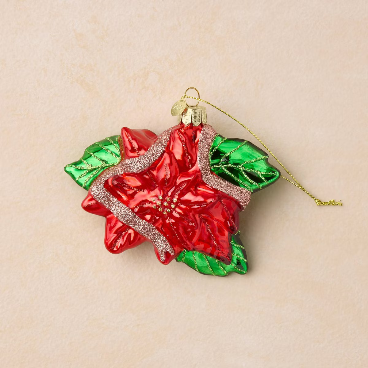 John Derian for Target Glass Poinsettia Ornament | Target
