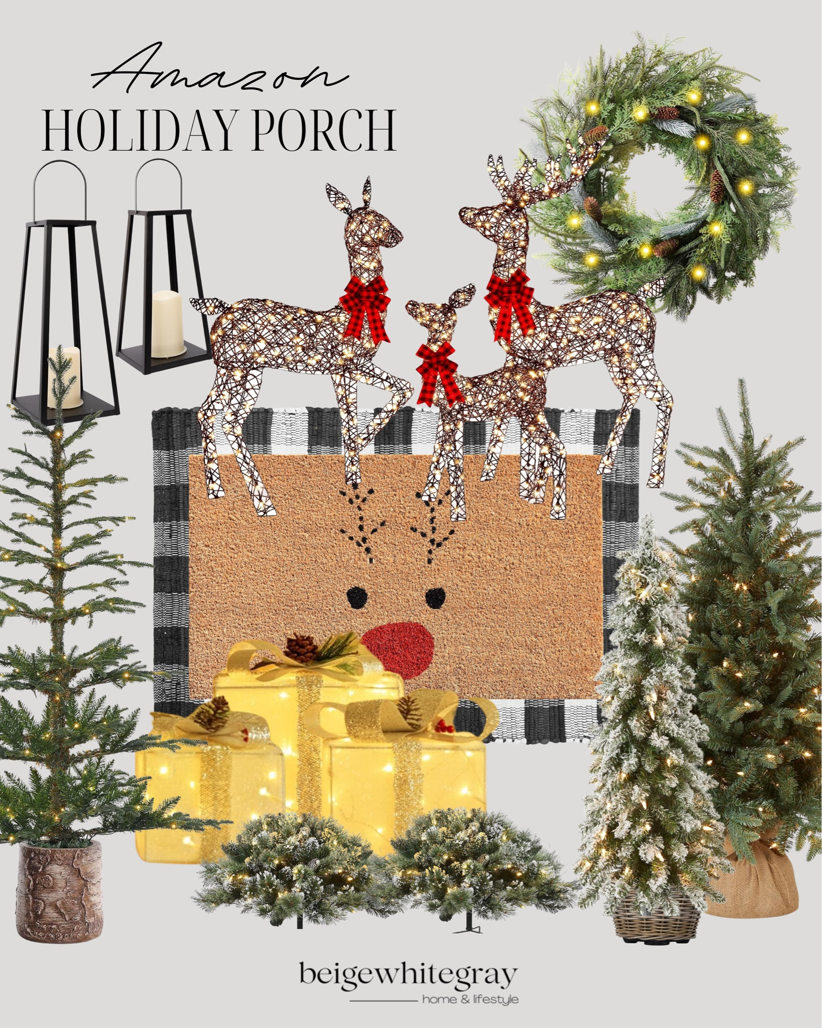 Holiday Front Porch from Amazon!

Amazon Home / Amazon Holiday / Christmas Decor / Holiday Decor / Holiday Greenery / Holiday Wreaths / Holiday Porch / Christmas Front Porch Decor / Christmas Tree Decor / Christmas Tree Ornaments / Christmas Pillows / Winter Decor / Winter Pillows / Winter Greenery / Christmas Village / Christmas Garlands / Christmas Wreaths / Tree Figurines / Holiday Figurines / Faux Christmas Trees / Pre-Lit Christmas Trees / Holiday Kitchen / Christmas Kitchen /

#LTKHoliday #LTKSeasonal #LTKHome