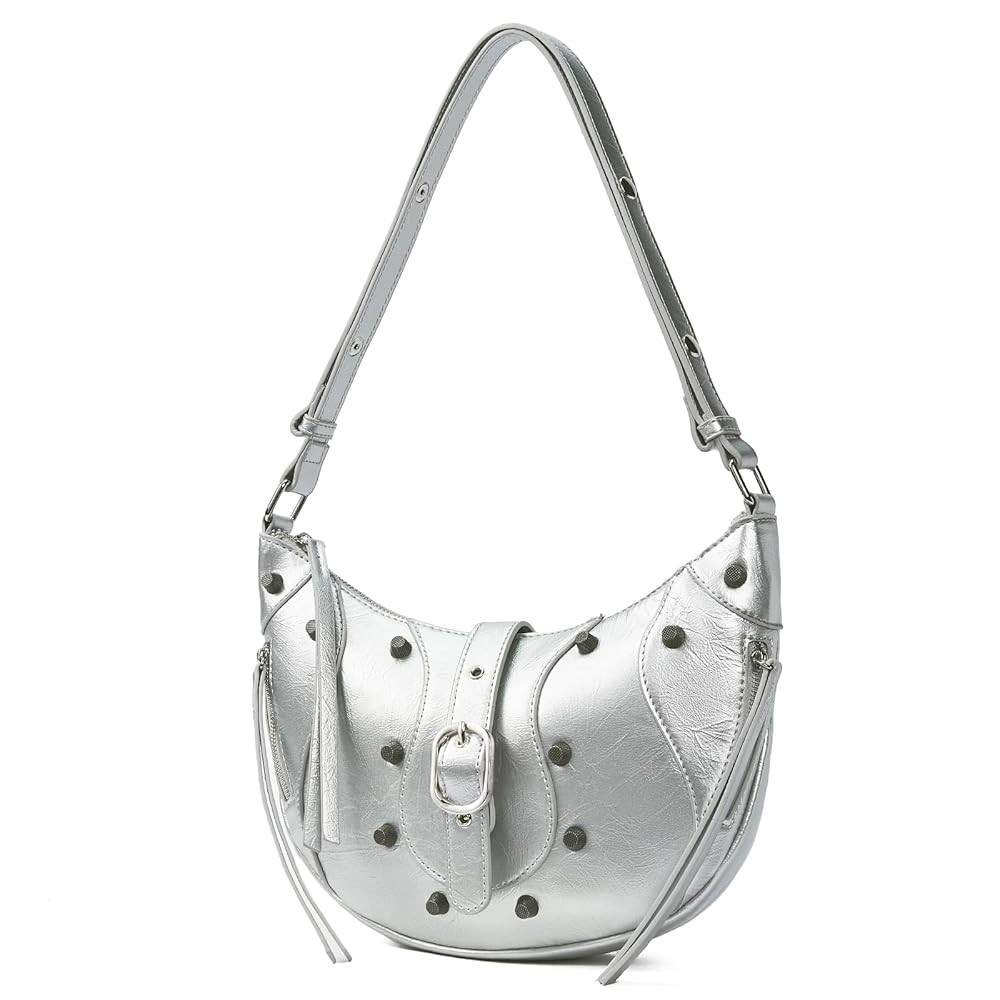 CLUCI Shoulder Bag,Purses for Women Dumpling Small Hobo Bags Vegan Leather Ladies Clutch with Adj... | Amazon (US)