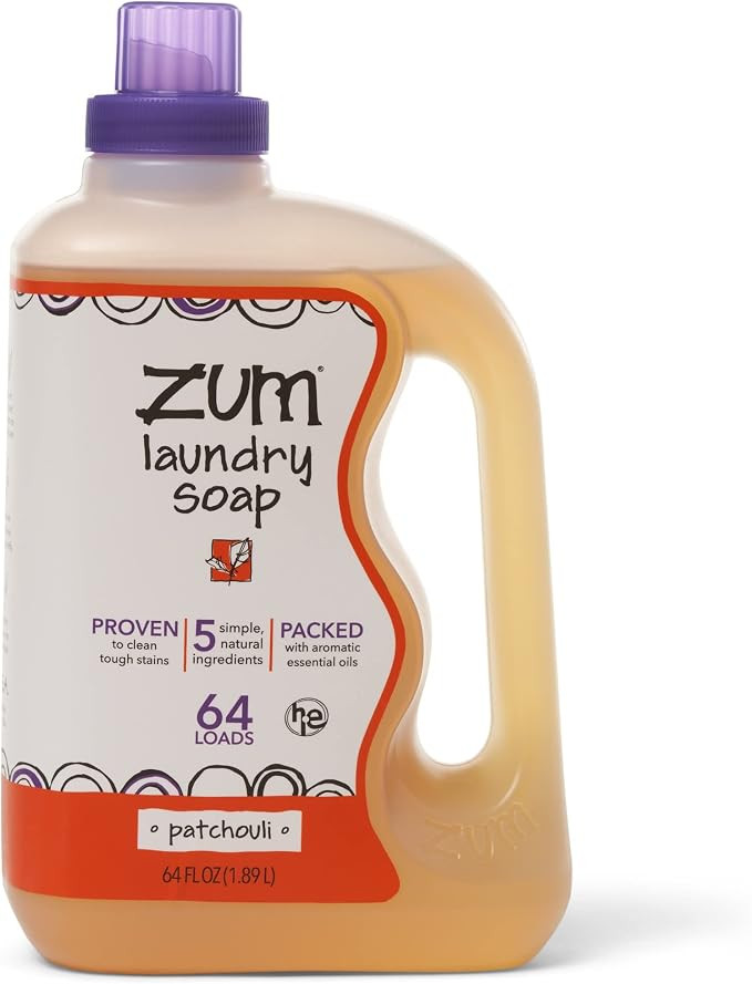 Indigo Wild Zum Clean Laundry Soap - Plant-Based Liquid Laundry Soap - Contains Baking Soda, Esse... | Amazon (US)