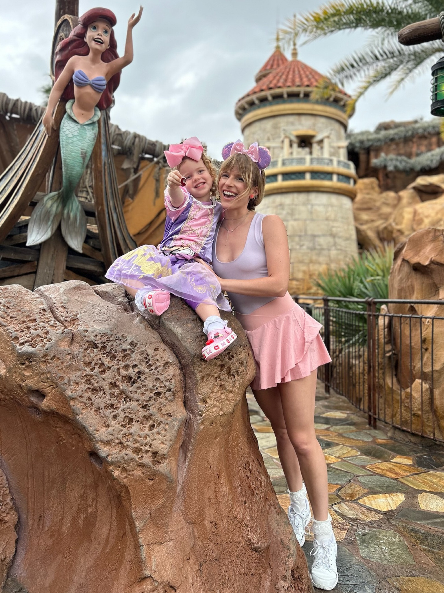 🚨PRIME DAY DEALS🚨
Making magical memories during hurricane Milton, with my little princess at Disney’s Under the Sea adventure 🧜‍♀️💫 Loving this sweet moment with Ariel and keeping it comfy in this pastel Disney-inspired outfit. Perfect for a full day of exploring the park! Tap to shop my fun, comfy look and bring a little Disney magic to your wardrobe! 👑✨ #DisneyMagic #MomAndMe #ParkDayStyle #LTKfamily #DisneyOutfitInspo

#LTKTravel #LTKxPrimeDay #LTKFamily