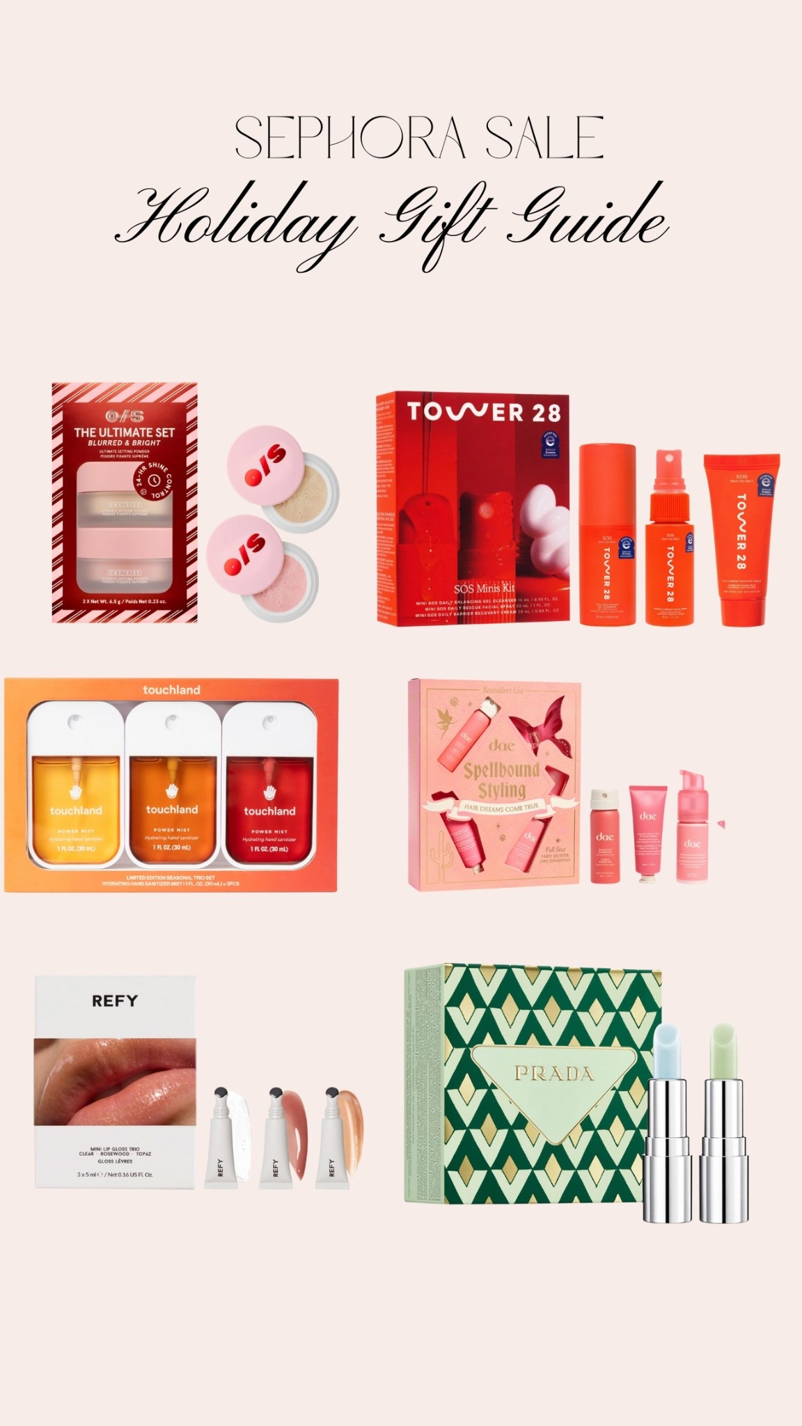 The Sephora Sale starts today and you don’t want to miss out on these amazing deals for the holidays. 


#sephora #sephorasale 

#LTKHoliday #LTKGiftGuide #LTKBeauty