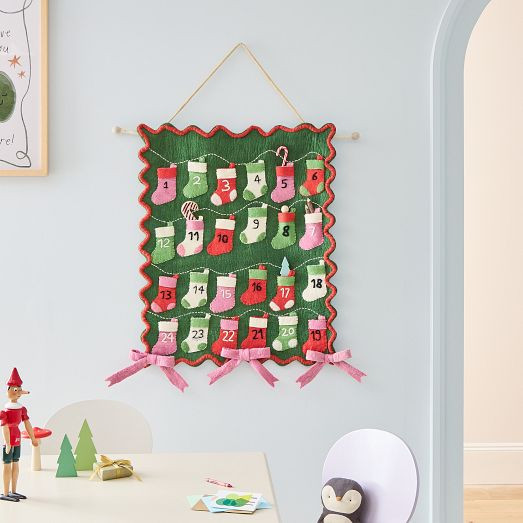 Stocking Advent Calendar | West Elm (US)