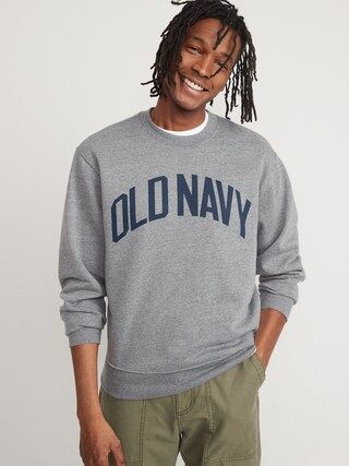 Oversized Logo-Graphic Crew-Neck Sweatshirt for Men | Old Navy (US)