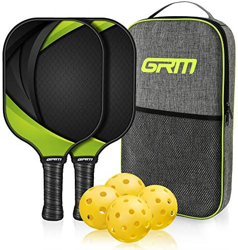 GRM by Gonex Pickleball Paddles, USAPA Graphite Pickleball Set of 2, Pickleball Equipment with Li... | Amazon (US)