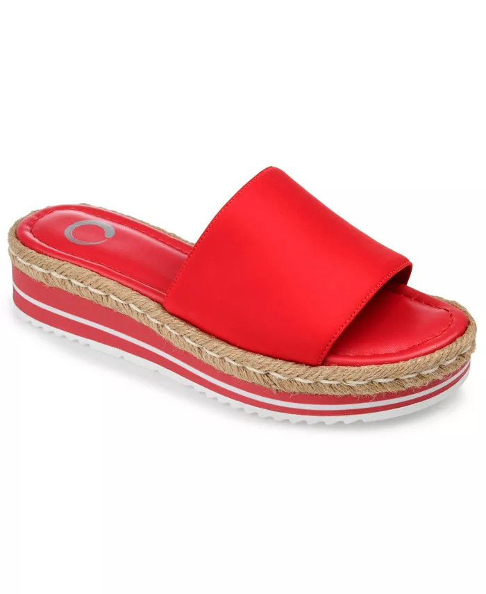 Women's Rosey Espadrille Detail Platform Wedge Sandals | Macy's