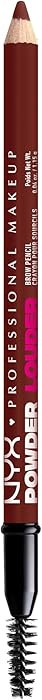 NYX PROFESSIONAL MAKEUP Powder Louder Eyebrow Pencil, Brow Pencil with Buildable Volume For Up To... | Amazon (US)