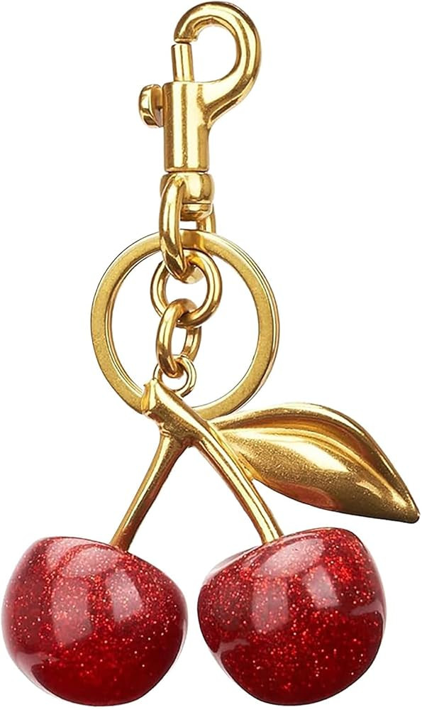 Cherry Keychain Bag Purse Charms For Handbags Cherry Accessories Mothers Day Birthday Ideas | Amazon (US)