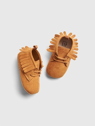 Baby Suede Moccasins | Gap (US)