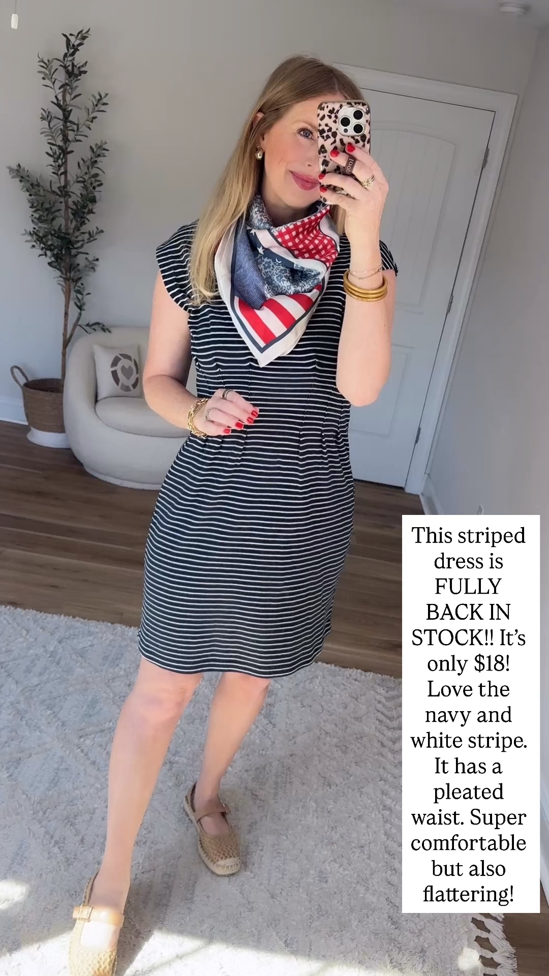 Time and tru striped dress with pleated waist from Walmart

#LTKmomlife #LTKootd #LTKWorkwear