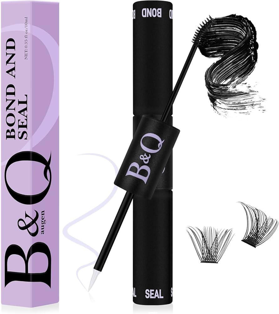 B&Q Lash Bond and Seal 10ml Bond and Seal Lash Glue for Lash Clusters Bond and Seal Long Lasting ... | Amazon (US)