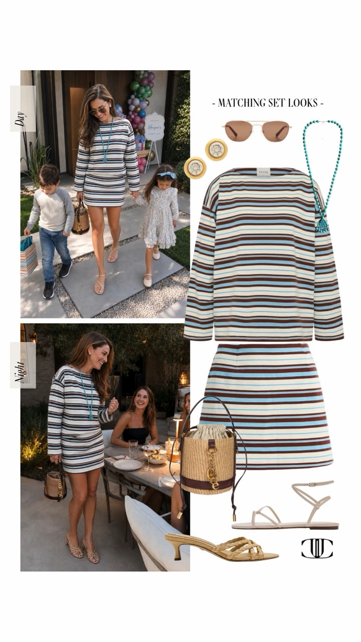 ✨ One outfit. Two occasions. One simple shoe change.

I've styled 8 chic matching sets that effortlessly take you from office to happy hour, errands to mahjong night, and pool to dinner—proving you don't need a whole new outfit to create a fresh look.

These versatile sets are the ultimate wardrobe heroes: polished, comfortable, and easy to dress up or down with the right pair of shoes. Tap to shop all the looks and see how one matching set can do it all. 🤍✨

#LTKStyle #MatchingSet #OutfitInspiration #EffortlessStyle #CapsuleWardrobe #DayToNightStyle #SummerStyle

#LTKootd #LTKSeasonal #LTKOver40