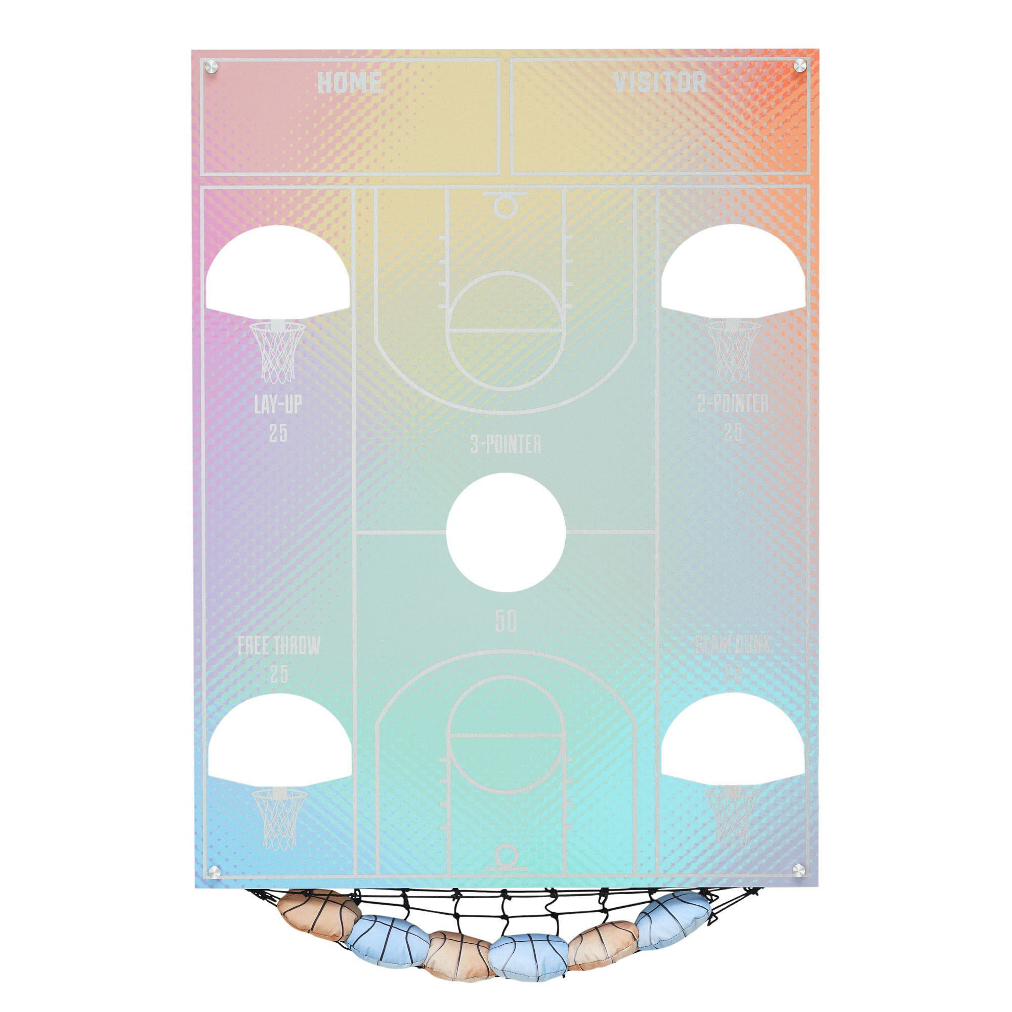 Ombre Basketball Beanbag Toss Game | Pottery Barn Teen