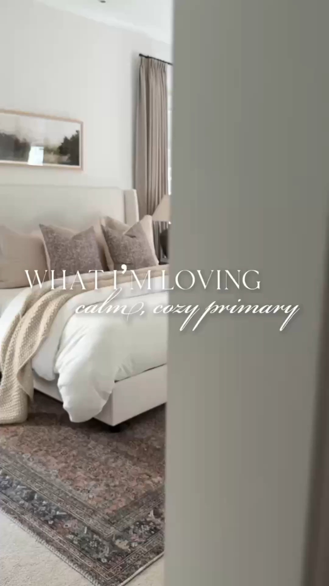 I’m loving this calm and cozy look for our primary! 🤍

#LTKHome #LTKSeasonal