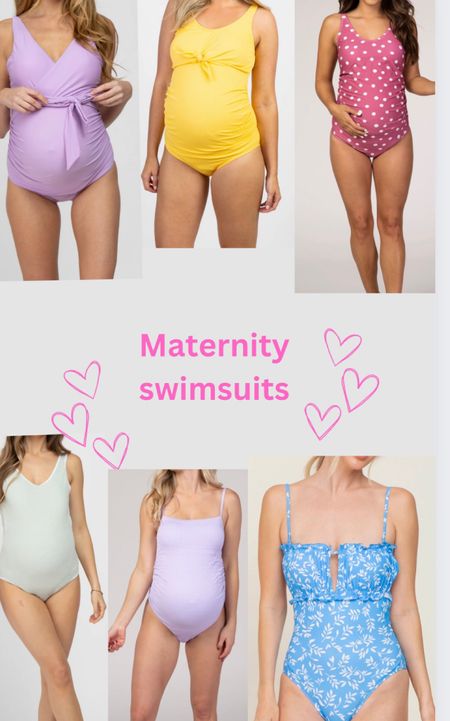 Maternity swimsuits for vacation #swim #swimsuit #vacation #easter #pastels 

#LTKFind #LTKswim #LTKunder100