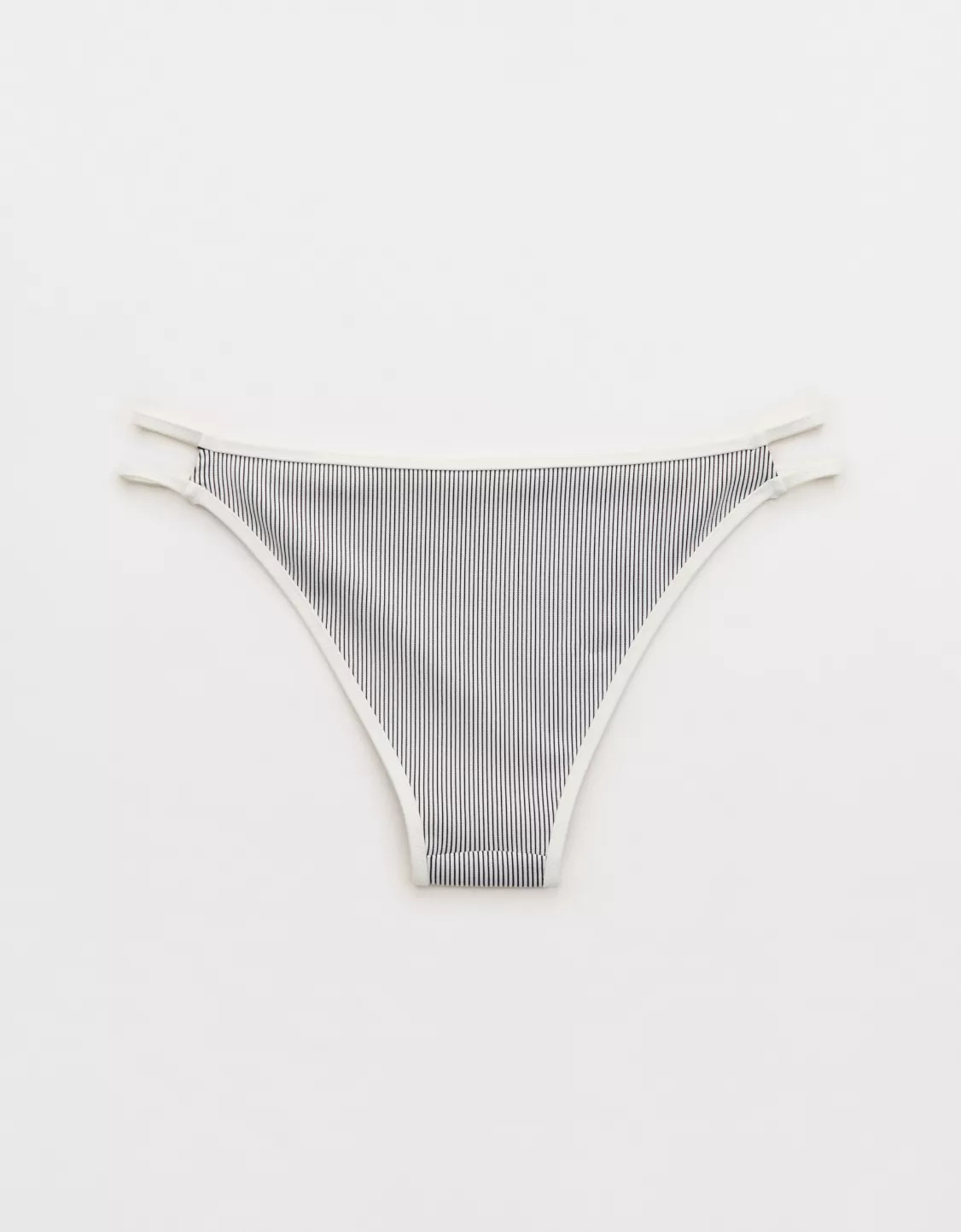 Aerie Ribbed Cheeky Bikini Bottom | American Eagle Outfitters (US & CA)