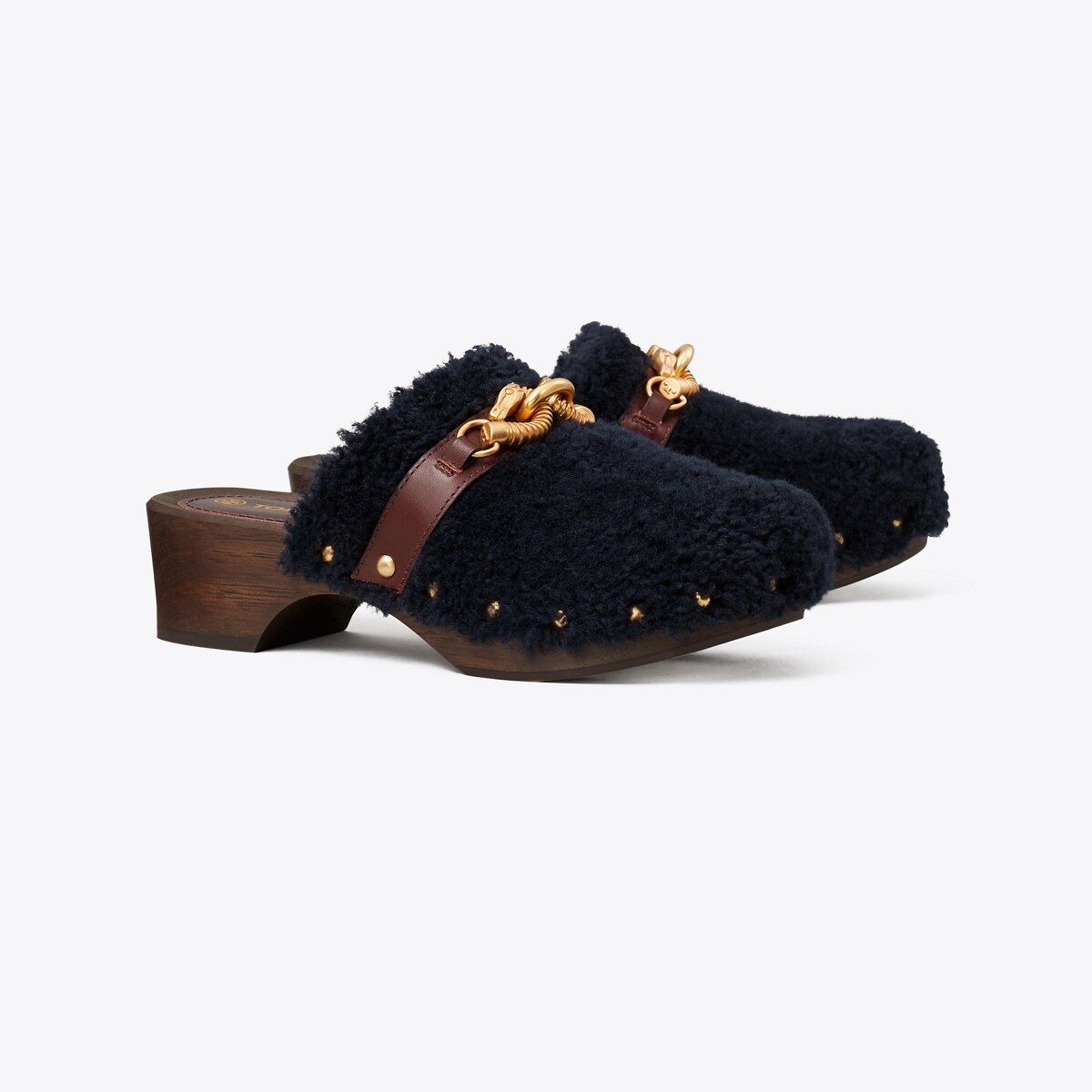 Jessa Shearling Clog: Women's Shoes | Flats | Tory Burch | Tory Burch (US)