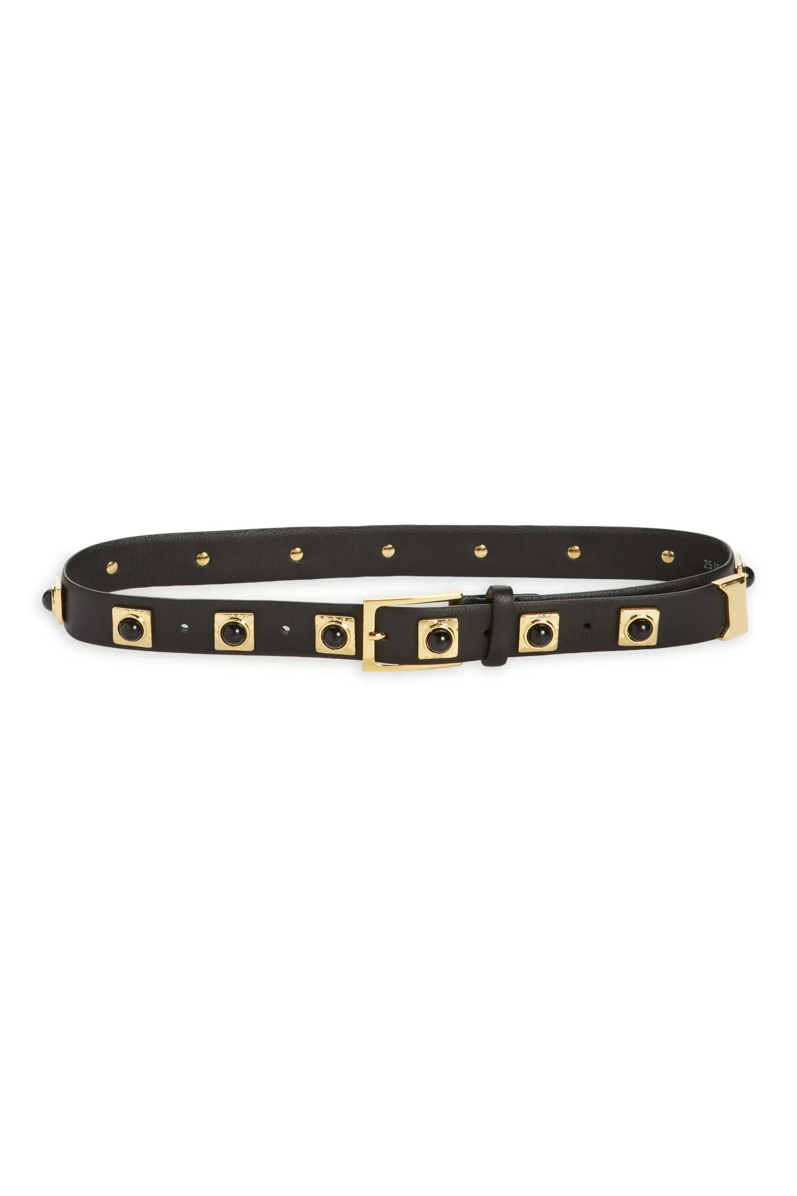 No. 2 Stud Leather Belt (Women) | Nordstrom | Nordstrom