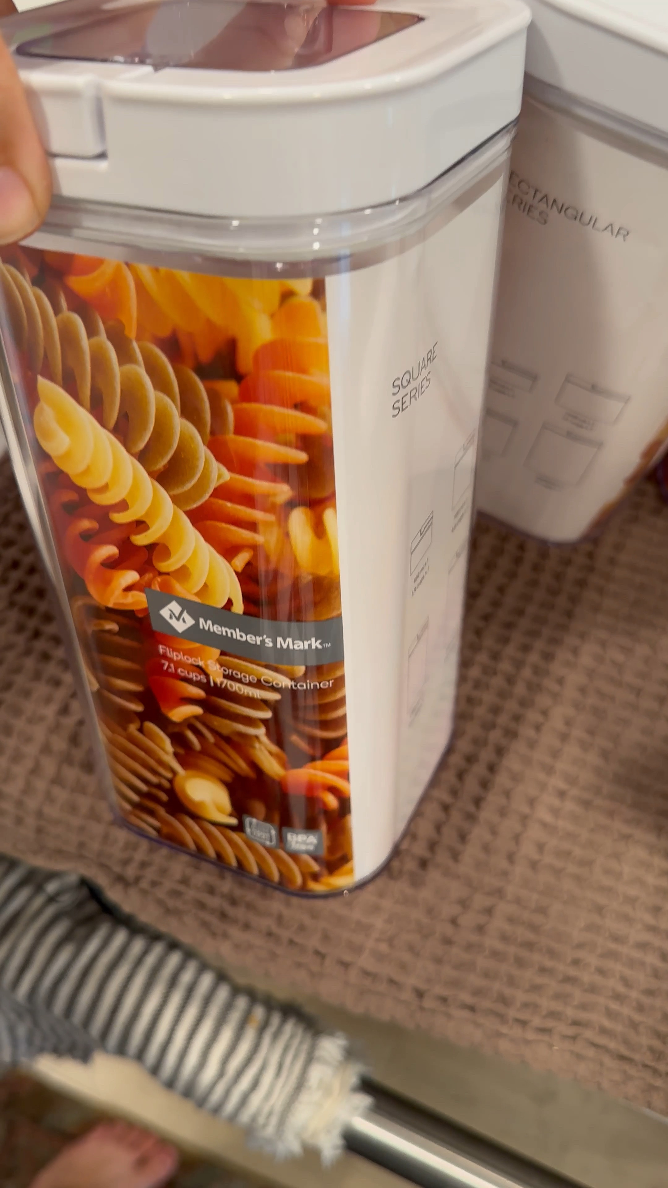 Just got some organizing bins in for the pantry! Excited to try this new design and see how we like it over the OXO and BHG line from Walmart. This pack of 8 is only $29!

#LTKFind #LTKunder50 #LTKhome