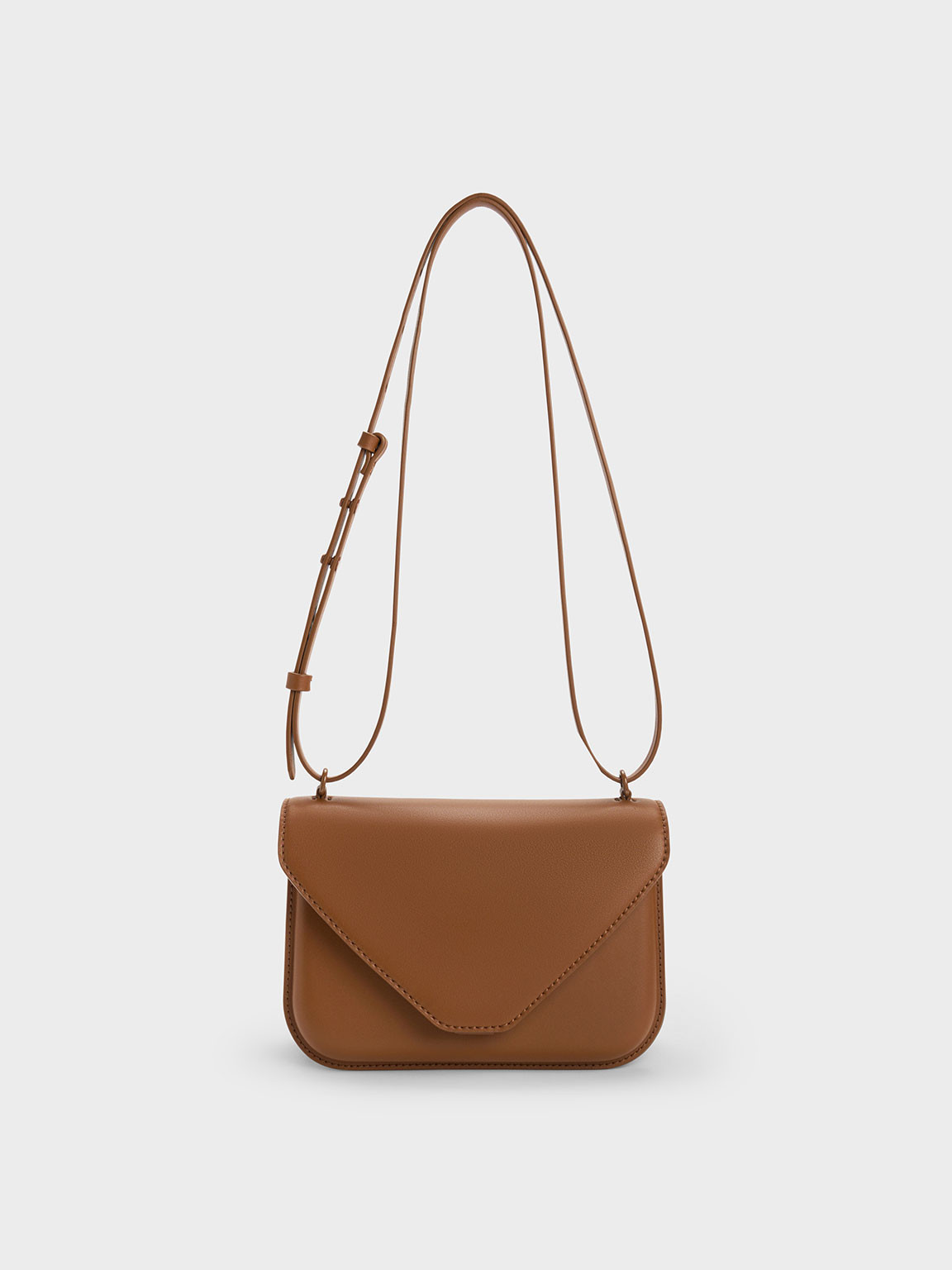 Camelia Envelope Crossbody Bag
 - Chocolate | Charles & Keith EU