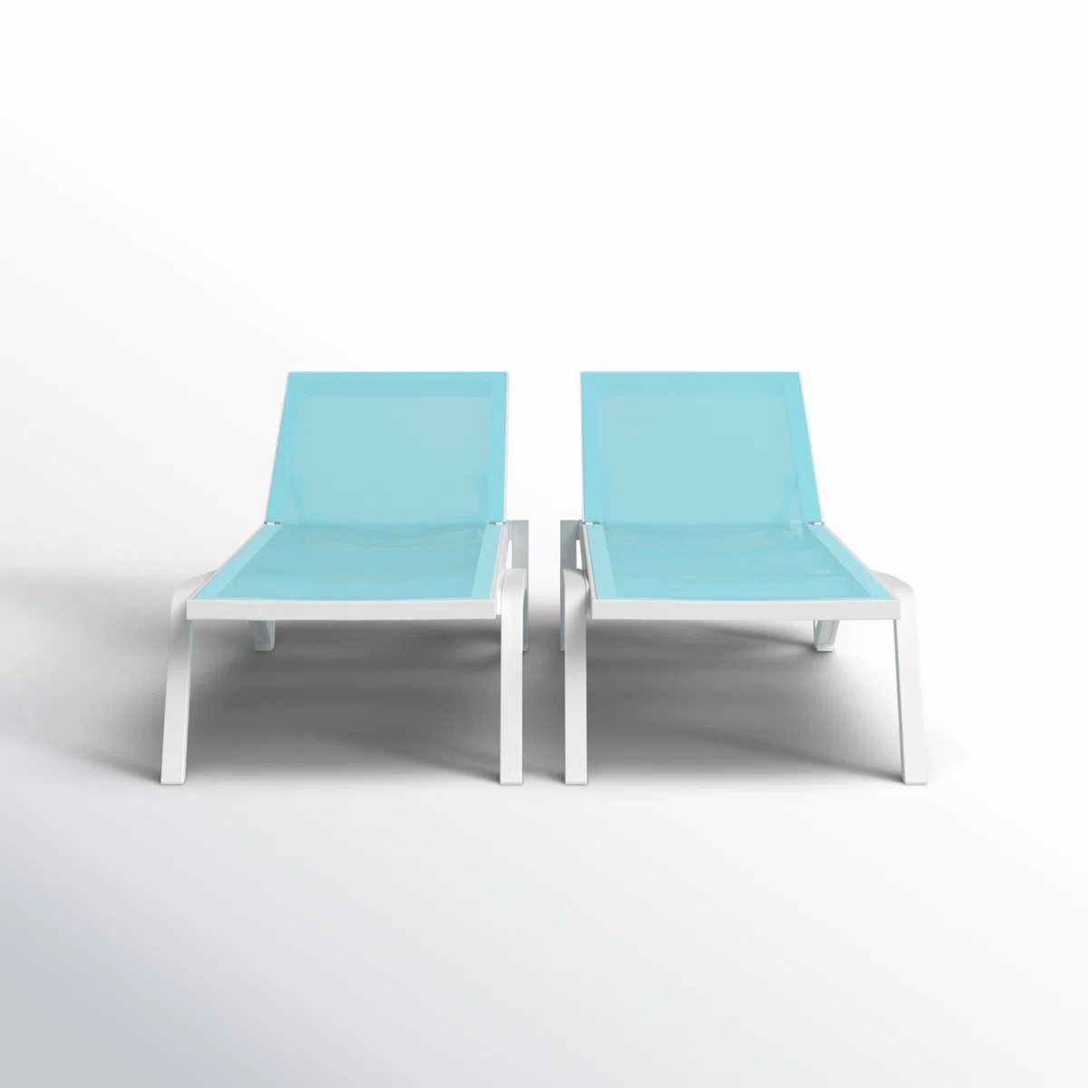 76" Long Reclining Single Chaise (Set of 2) | Wayfair North America