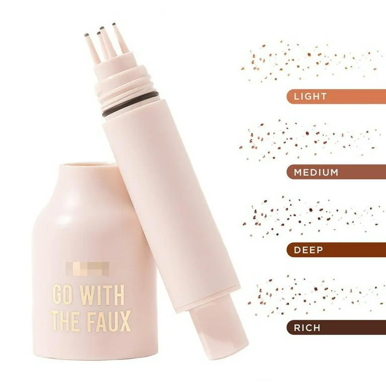 with the faux freckle stamp - natural-looking, 5 prong freckle pen | Walmart (US)