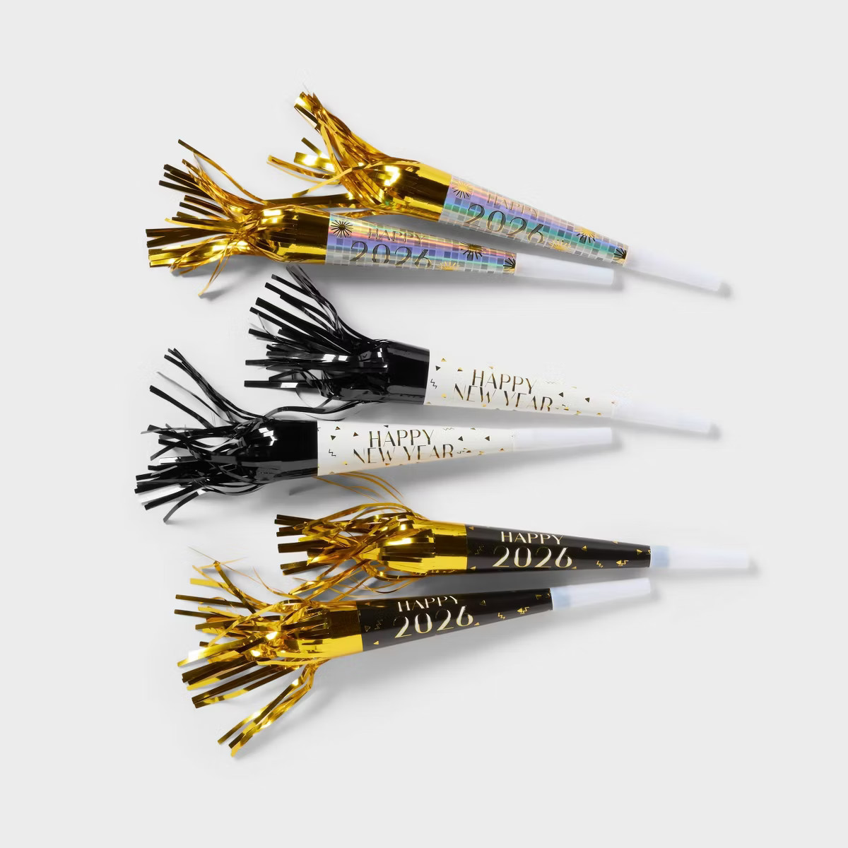 6ct New Year's Eve Party Horns - Spritz™ | Target