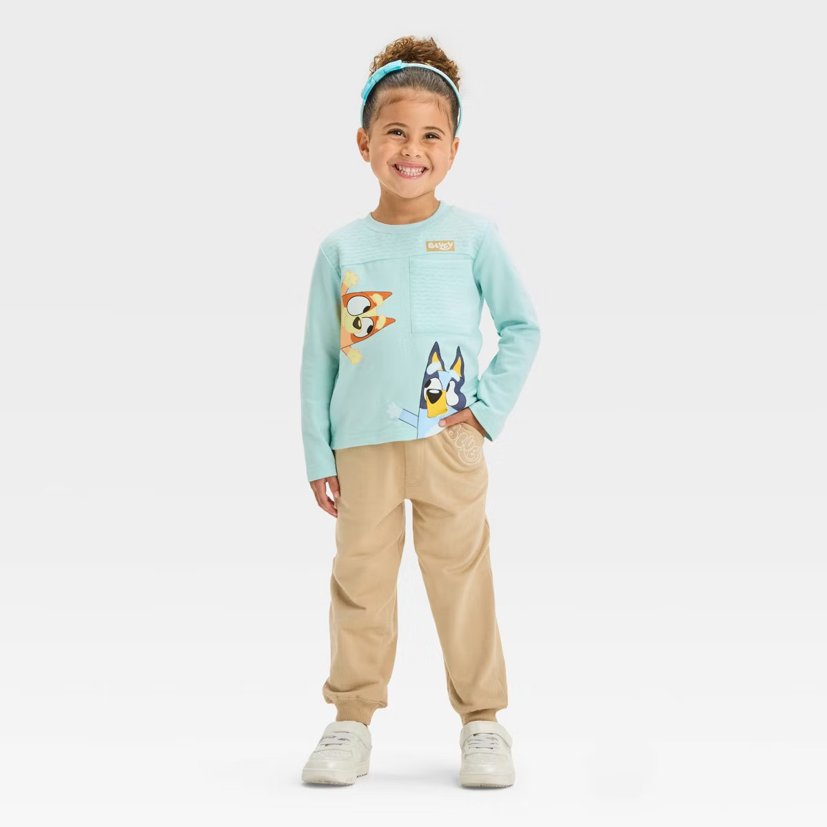 Toddler Bluey 2pc Top and Pant Set - Blue 4T | Target