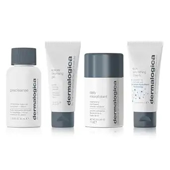 Dermalogica Discover Healthy Skin Kit - Includes: Precleanse, Face Wash, Face Exfoliator, & Moist... | Amazon (US)