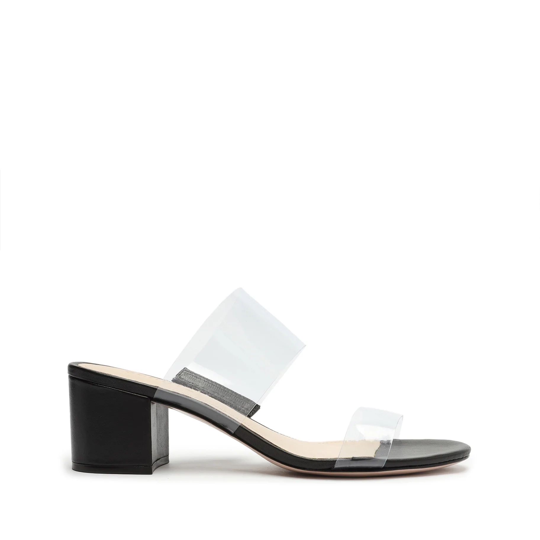 Victorie Vinyl & Leather Sandal | Schutz Shoes (US)