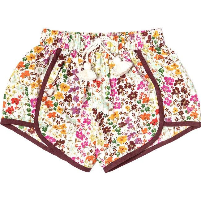 Girls Millie Short, Multi Ditsy Floral | Maisonette