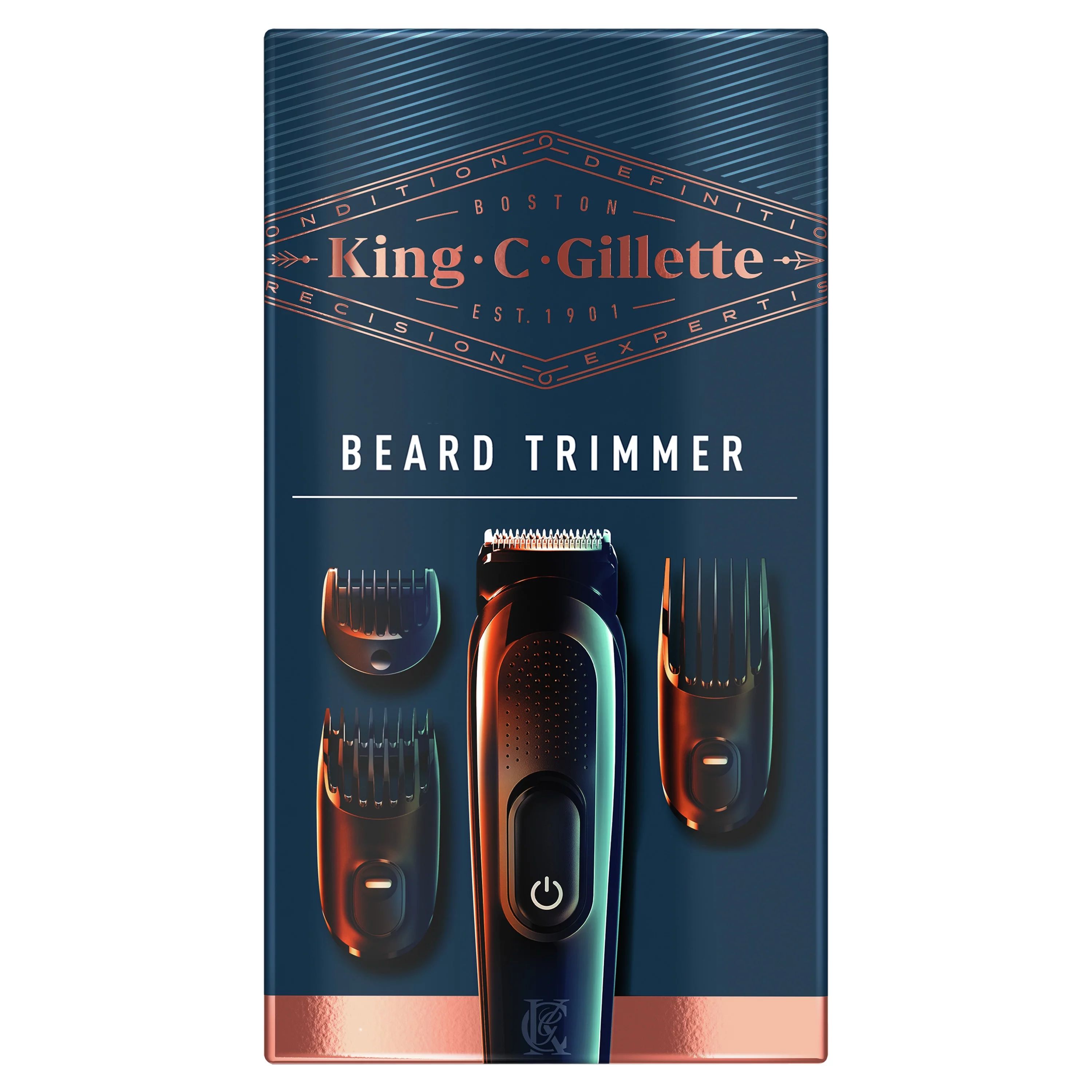 King C. Gillette Cordless Men's Beard Trimmer Shave Kit - Walmart.com | Walmart (US)