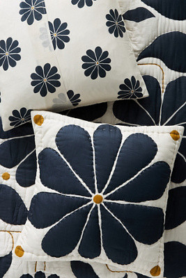 McKenzie Parrott Cotton Floral Printed Euro Sham | Anthropologie (US)