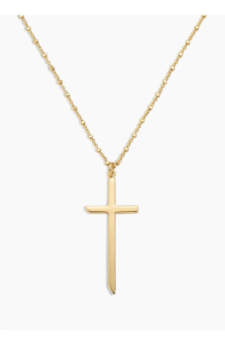 xDede Raad Can't Viv Without You Cross Necklace | Nordstrom