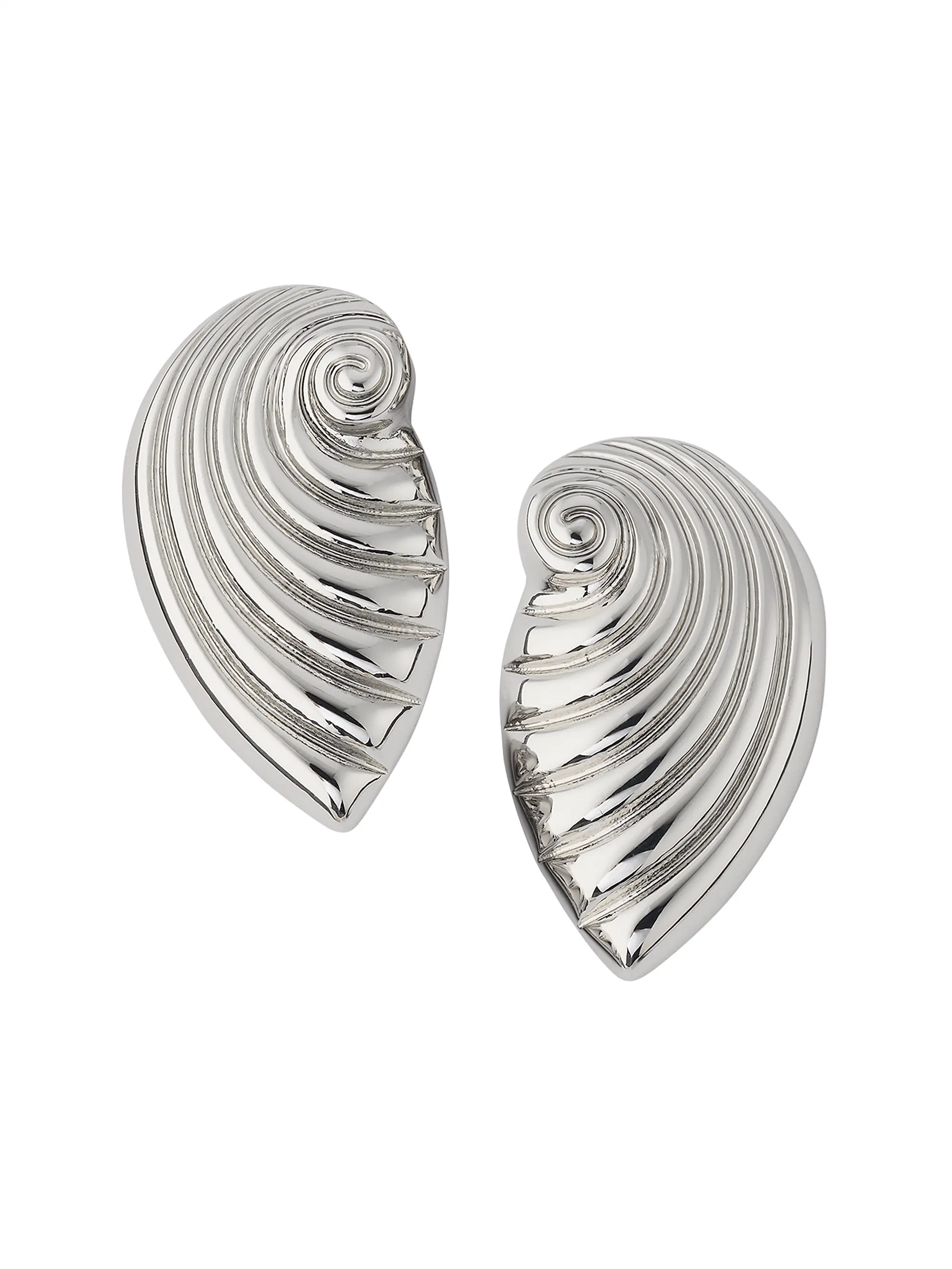Ribbed Seashell Stud Earrings | Saks Fifth Avenue
